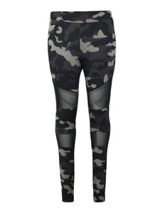 Urban Classics, Urban Classics Ladies - TECH MESH Fitness Leggings tarn camo Dark C..., URBAN CLASSICS - gestrickte leggings für en camo tech, XXXL