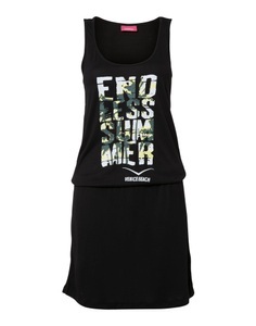 Venice Beach, Venice Beach Strandkleid, Venice Beach Strandkleid, mit Frontprint, lockeres Longshirt aus Jersey, Sommerkleid