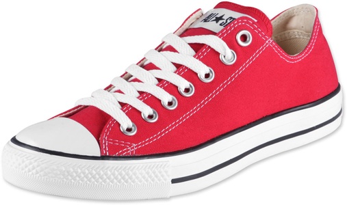 CONVERSE, CONVERSE Chuck Taylor All Star Core OX Sneaker, Converse Chuck Taylor Sneaker | Rot | unisex | EU42.5