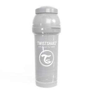TWISTSHAKE, Twistshake Trinkflasche Anti-Kolik 260 ml pastell grau - Gr.260ml-350ml, Twistshake Anti-Kolik Babyflasche