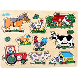 small foot®, small foot ® Setpuzzle Bauerei - bunt, small foot® Setpuzzle Bauerei