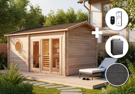 FinnTherm, Comfort Set Saunahaus Genf