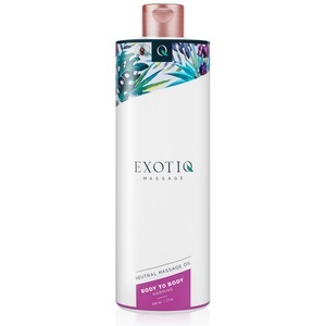 Exotiq Massage, Exotiq Body To Body erwärmendes Körperöl - 500 ml