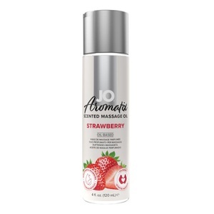 System Jo, JO - Aromatix Duftende Massageöl Erdbeere - 120 ml