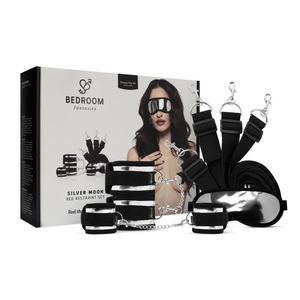 Bedroom-Fantasies, Bedroom Fantasies - Silver Moon Fantasy Play Kit - Bed restraint