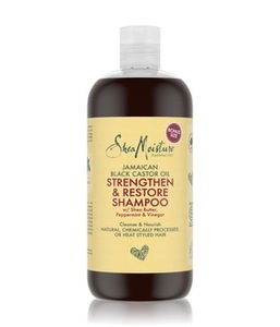 Shea Moisture, Shea Moisture Jamaican Black Castor Oil Strength and Restore Shampoo Haarshampoo 384 ml