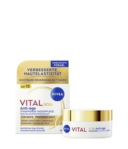 NIVEA VITAL Soja Anti-Age Straffende Tagespflege LSF 15 Tagescreme 50 ml