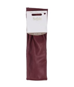 Solida, Solida Kunstleder-Haarband lila Haarband 1 Stk