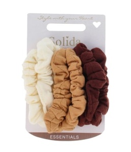 Solida, Solida Scrunchies Haargummi 6 Stk