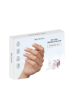 Miss Sophie, Miss Sophie UV Gel Wraps Starter Set UV (Rosewood Love UV & Iced Coffee UV) Nagelfolie 1 Stk
