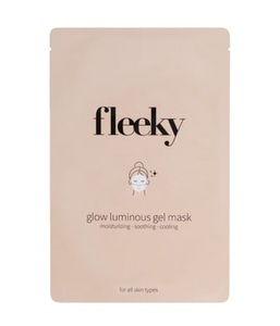 fleeky, fleeky Glow Luminous Gel Maske Feuchtigkeit & Glow Gesichtsmaske 1 Stk