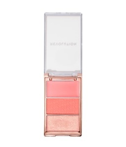 Revolution, REVOLUTION Blush Icon Palette Rouge Palette 3 g Authentic Peach