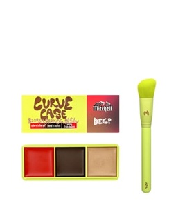 Made By Mitchell, Made By Mitchell Mini Curve Cases Blursh, Bronze, Glow Make-up Palette 1 Stk Deep