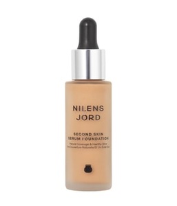 Nilens Jord, Nilens Jord Second Skin Serum Flüssige Foundation 28 ml Nr. 554 - Toffee