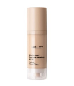 Inglot, INGLOT Skin Focused Care Face Foundation SPF50+ Flüssige Foundation 30 ml 302 Ivory Beige