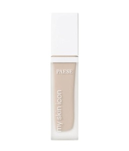 Paese Cosmetics, Paese Cosmetics My Skin Icon Mattifying Foundation with Satin Finish Flüssige Foundation 33 ml Nr. 0N - Alabaster
