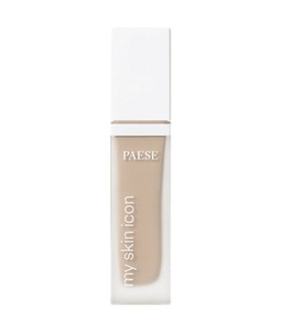 Paese Cosmetics, Paese Cosmetics My Skin Icon Mattifying Foundation with Satin Finish Flüssige Foundation 33 ml Nr. 0,5 - N Porcelain