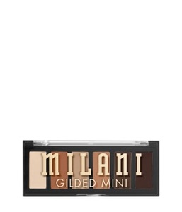 Milani Cosmetic, Milani Cosmetic Gilded Mini Eyeshadow Palette Lidschatten Palette 5 g Nr. 110 - Whiskey Business