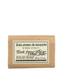 Zielinski & Rozen, Zielinski & Rozen Black Pepper, Vetiver, Neroli, Amber Stückseife 75 g