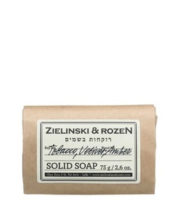 Zielinski & Rozen, Zielinski & Rozen Tobacco, Vetiver, Amber Stückseife 75 g