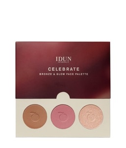 IDUN Minerals, IDUN Minerals Celebrate Bronze & Glow Face Palette Make-up Palette 7.6 g Bronze & Glow