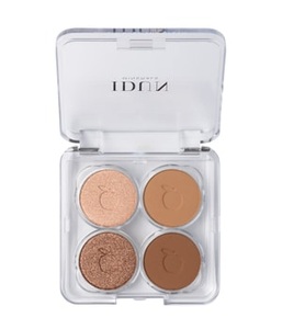 IDUN Minerals, IDUN Eyes - Mineral Eyeshadow Palette Gullviva Warm Bronze