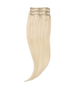 Rapunzel of Sweden, Rapunzel of Sweden Classic Clip-ins Straight / Light Volume / 3 pieces 10.8 Light Blonde 40 cm Haarverlängerung 52.5 g