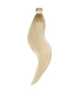 Rapunzel of Sweden, Rapunzel of Sweden Ponytail Straight / Clip-in / Medium Volume Cool Platinum Blonde Balayage B7.3/10.10 40 cm Haarverlängerung 80 g