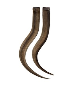 Rapunzel of Sweden, Rapunzel of Sweden Single Invisible Clip-ins Straight / 2 pieces Hazelnut Caramel Balayage B2.3/5.0 40 cm Haarverlängerung 10 g
