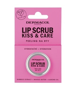 Dermacol, Dermacol Bamboo Lip Scrub Kiss & Care Lippenpeeling 12 g