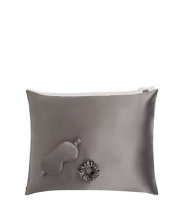 Dore & Rose, Dore & Rose Premium Silk Sleep Bundle 60x70 Charcoal Haarpflegeset 3 Stk