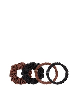 Dore & Rose, Dore & Rose Scrunchie Darkmuse Haargummi 4 Stk
