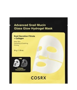 Cosrx, Cosrx Advanced Snail Mucin Glass Glow Hydrogel Mask Tuchmaske 1 Stk