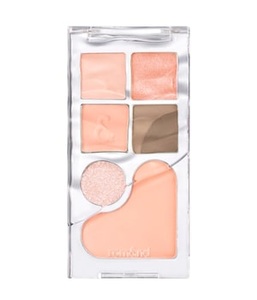 Rom&nd, Rom&nd Bare Layer Palette Make-up Palette 14 g Nr. 01 - Apricot Mood