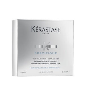 Kérastase, Kérastase Cure Apaisante Haarserum, Kerastase Dermo Calm Cure Apaisante (12er Coffret) 12 x 6 ml