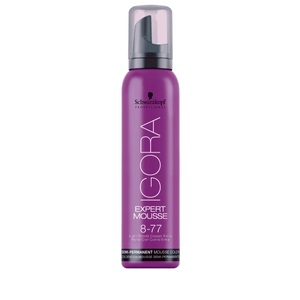 Schwarzkopf Prof., Schwarzkopf Prof. Igora Expert Mousse Hellblond Kupfer Extra 8-77 100ml, Schwarzkopf Professional Igora Expert Mousse 8/77 Hellblond Kupfer Extra - 100ml