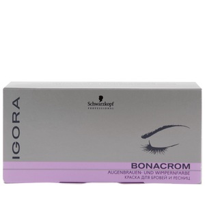 Schwarzkopf Prof., Schwarzkopf Prof. Igora Bonacrom Wimpern- & Augenbrauenfarbe Braun 15ml, Schwarzkopf Professional Igora Bonacrom Augenbrauen- und Wimpernfarbe 15 ml + 10 ml braun
