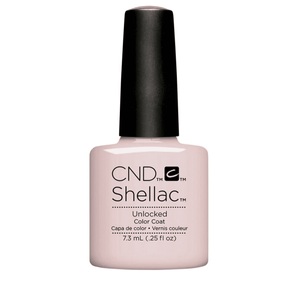CND, CND Shellac UV Color Coat - Unlocked 7.3ml, CND Shellac Undressed UV Color Coat Unlocked 7.3 ml