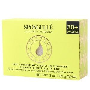 Spongellé, Spongellé Beauty-Schwamm Pedi Buffer Coconut Verbena, Spongellé Beauty-Schwamm Pedi Buffer Coconut Verbena