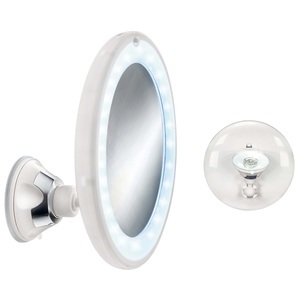 DAMARI, DAMARI Wandspiegel LED-Wandspiegel 10-fach Sandra, DAMARI Wandspiegel LED-Wandspiegel 10-fach Sandra