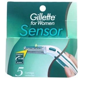Gillette, Gillette Gillette for Women Sensor 5 Cartridges, Gillette Gillette for Women Sensor 5 Cartridges