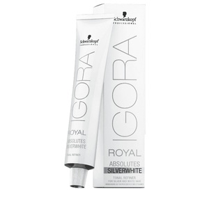 Schwarzkopf, Schwarzkopf IGORA ROYAL Absolutes SilverWhite, Schw. IR Abs. Silber SilverWhite 60ml