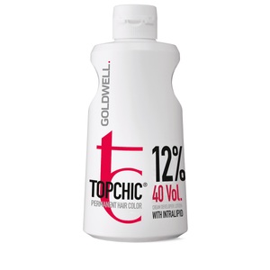 Goldwell, Goldwell Topchic Permanent Hair Color Lotion 12% 1000ml (33.8oz), Goldwell Topchic Lotion 12% - 1000ml