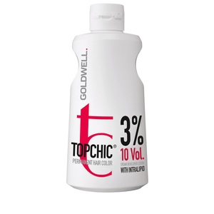 Goldwell, Goldwell Topchic Permanent Hair Color Lotion 3% 1000ml (33.8oz), Goldwell Topchic Lotion 3% - 1000ml