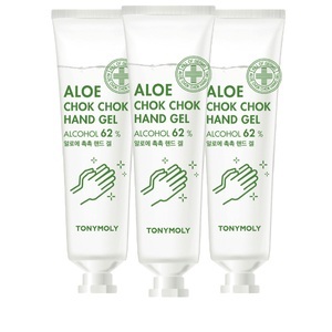TONYMOLY, TONYMOLY 3er Set Aloe Vera Hand Gel zur Desinfektion 3 x 30ml, TONYMOLY 3er Set Aloe Vera Hand Gel zur Desinfektion 3 x 30ml