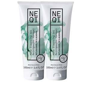 NEQI, NEQI 2er Set Aloe Vera Hand Gel zur Desinfektion 2 x 100ml, NEQI 2er Set Aloe Vera Hand Gel zur Desinfektion 2 x 100ml
