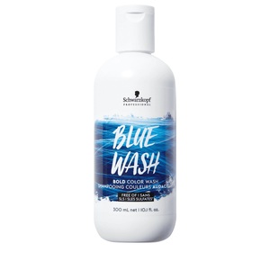 Schwarzkopf Prof., Schwarzkopf Prof. Color Wash Shampoo - Blue Wash 300ml, Schwarzkopf Professional Bold Color Wash Blue Wash - 300ml