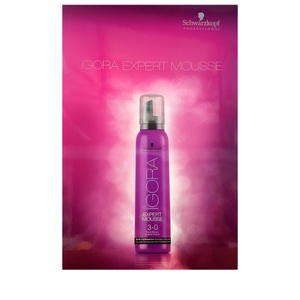 Schwarzkopf Prof., Schwarzkopf Prof. Expert Mousse Farbkarte, Schwarzkopf Professional Igora Expert Mousse Farbkarte