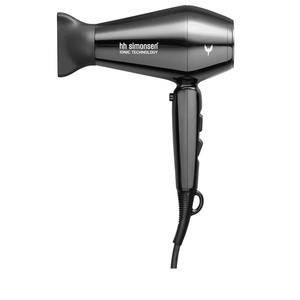 HH Simonsen, HH Simonsen Compact Dryer - black, HH Simonsen Compact Dryer Haarföhn - Black