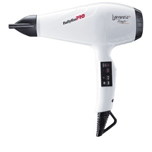 BaByliss, BaByliss PRO Luminoso+ Haartrockner Weiß, BaByliss Pro Bianco 2100 W Ionic Luminoso